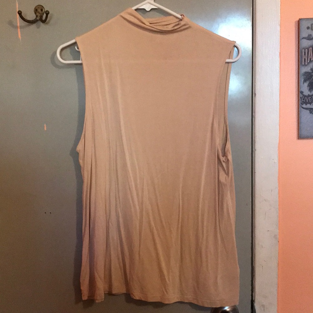Mock neck top
